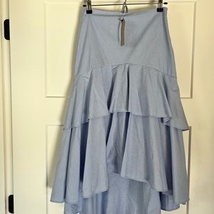 Banana Republic adorable tiered skirt brand new never worn size 0 petite